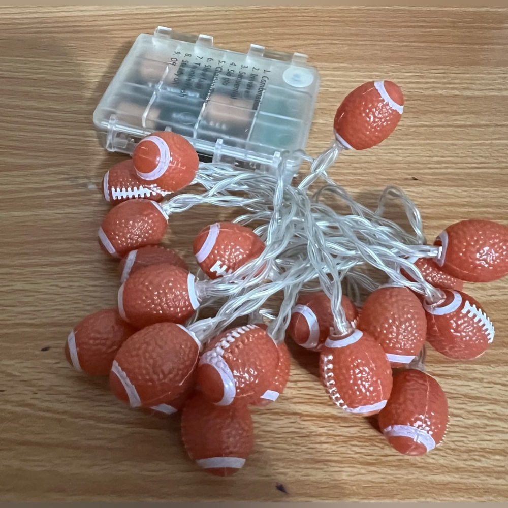 Football String Lights